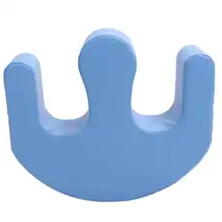 Bedridden Patient Turning Device Waterproof PU Leather Detachable Help Turn Over Elderly Disabled Anti‑Decubitus Home Care Blue