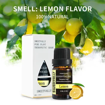 

Lemon Essential Oil Water-soluble Flower Fruit Relieve Stress for Humidifier Fragrance Oil Aroma Humidifier Aromatherapy