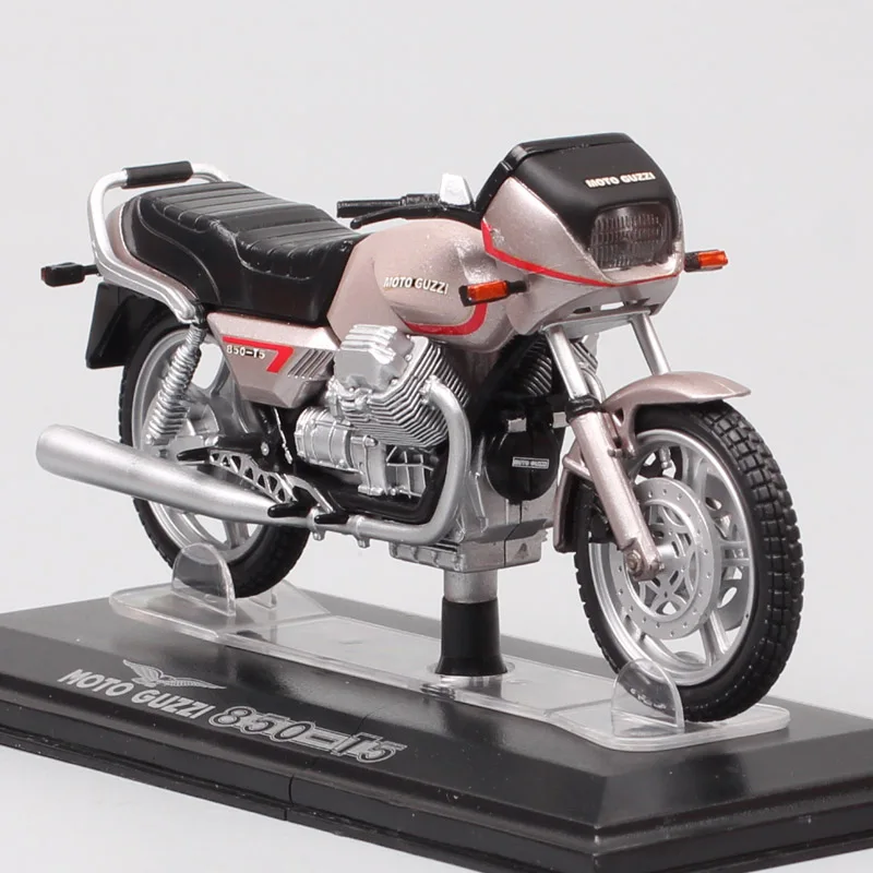 

kid's 1/22 scale small classics Italeri Moto Guzzi 850 T5 motorcycle Diecasts & Toy Vehicles bike model souvenir for collection