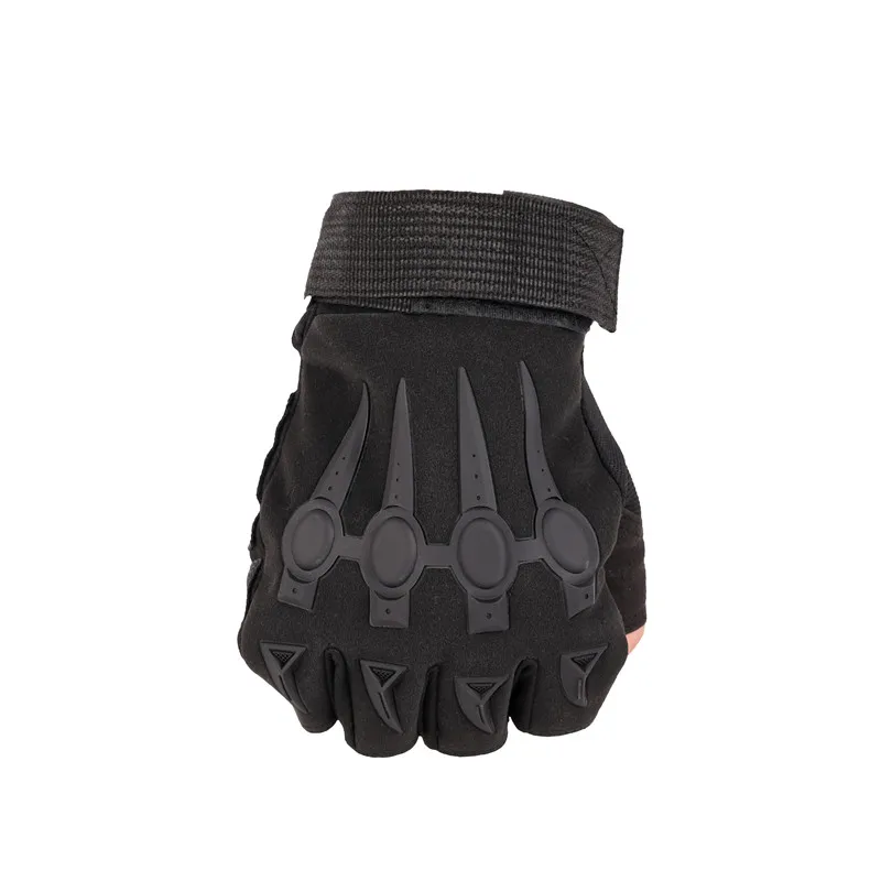 Military Tactical Gloves Half Finger SWAT Fingerless Air Soft Gloves Gym Fitness Shooting Paintbal Combat Fishing Riding Bicycl black leather driving gloves