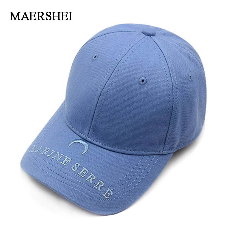 

Baseball Cap Moon Fitted Cap Snapback Hat For Men Bone Women Gorras Casual Casquette Letter Embroidery Black Cap