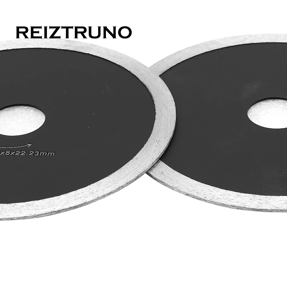 REIZTRUNO 5 дюймов супер-тонкие алмазные турбо лезвия плитки керамический диск для резки мрамора обод циркулярной пилы 8 мм сегменты влажного использования