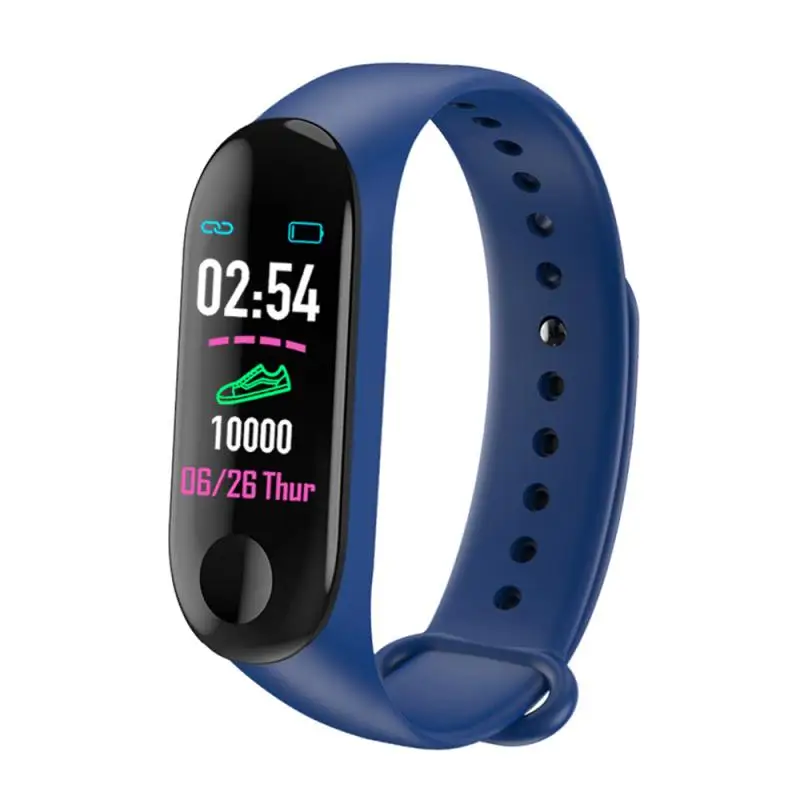 M3 Plus Смарт-часы Браслет фитнес-трекер кровяное давление HeartRate фитнес-оборудование