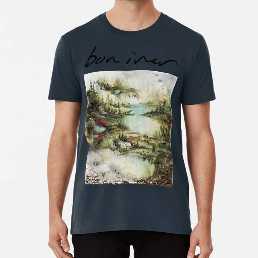 Bon Iver-Bon Iver футболка bon iver alt j fleet foxes пляжный дом tame impala radiohead band инди-группа Рок