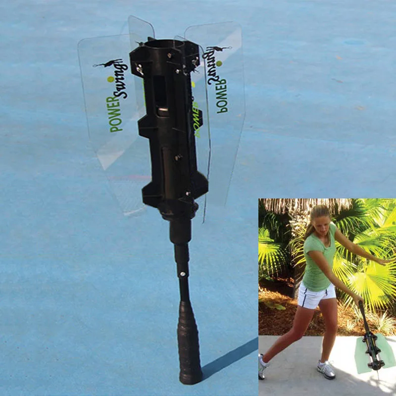 Professional Tennis Power Swing Trainer Padle Racket Resistance Fan Sports Training Machine Increase Swing Speed Accessories tennis accessories tennis trainer