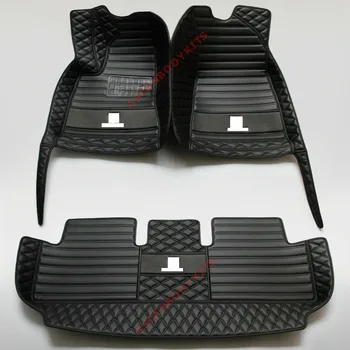 

Car modification Car accessories for TESLA model 3 FLOOR MATS ECO LEATHER cabin floor liner (Different colors)