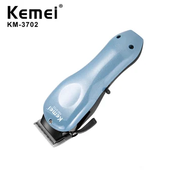 

Kemei KM-3702 Barber Hair Clipper Electric Cordless Hair Beard Trimmer LED Hair Cutter Carbon Steel Blade Haircut Machine