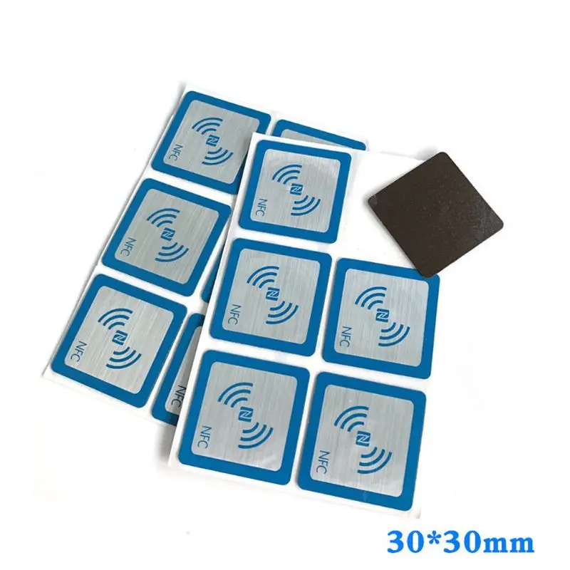 NFC тег Ntag216 меток анти металлическая наклейка для Huawei 13 56 MHz ISO14443A NTAG 216