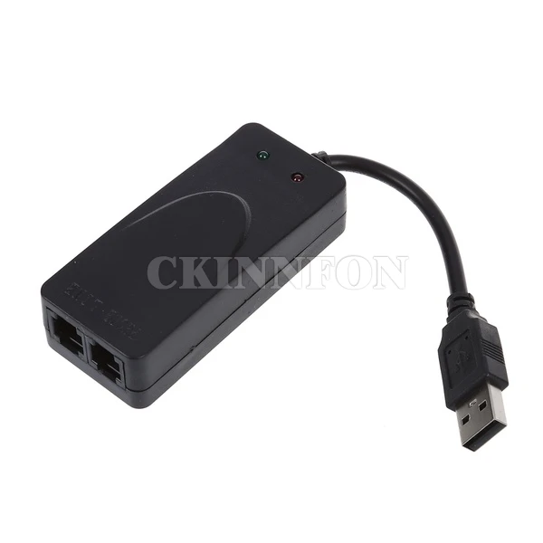 50 шт./лот внешний 3 в 1 USB полнодуплексный 56 к V.92 V.90 Dial Up порты двойной голосовые данные факс модем для Windows7/8/10