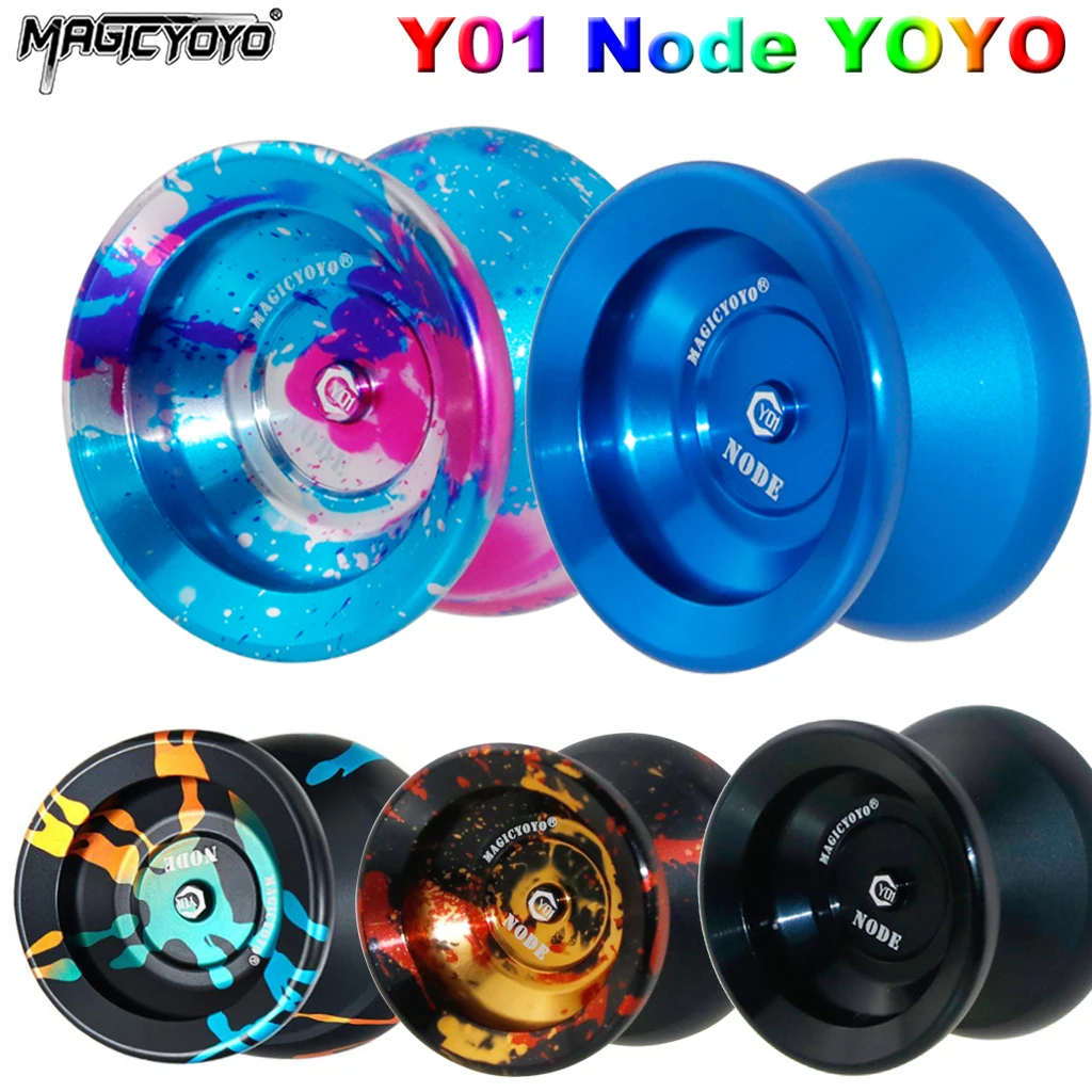 Yoyo Ball MAGICYOYO Y01-Node N12 Series Metal Yoyo 10-Ball Bearing W/ String Ropes Toys
