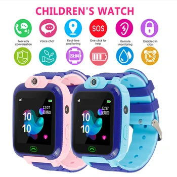 

2019 Hot Selling 1.4 inch Q12 Kids Smart Watch Support Sim Card SOS Smart Watch
