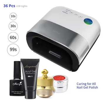 

Monja SUN3 48W UV LED Lamp Nail Dryer with Smart Timer Auto Sensor Polish Gel Curing Nail Drying Machine Manicure Tool