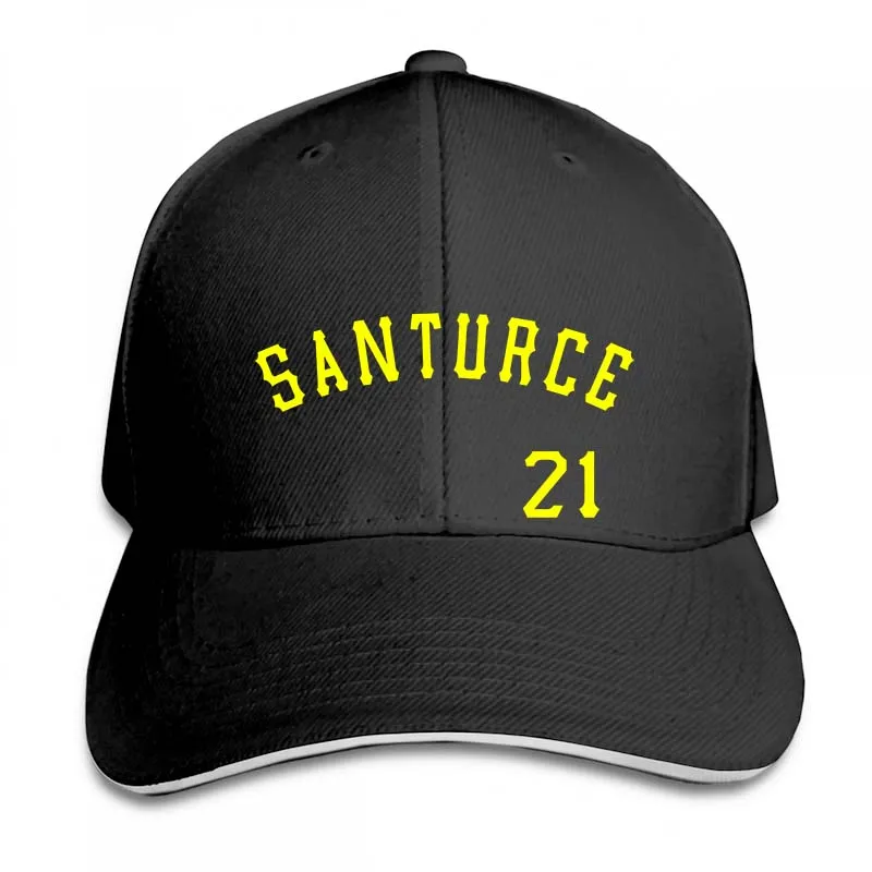 Santurce 21, бейсбольная кепка для мужчин и женщин, Кепка для водителя грузовика, модная Регулируемая Кепка - Цвет: 2-Black