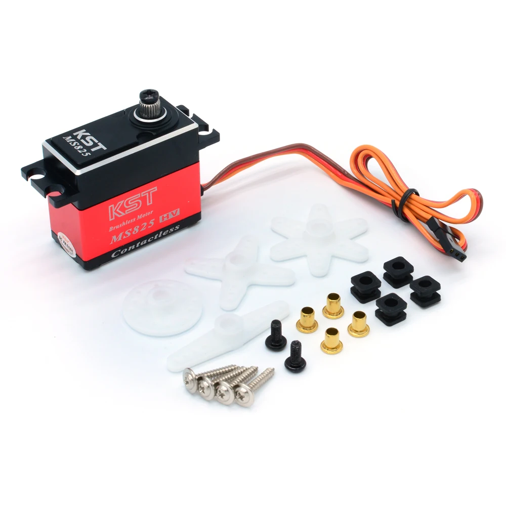 Servomotor digital de engrenagem hv para drone classe 8.4 550, kst