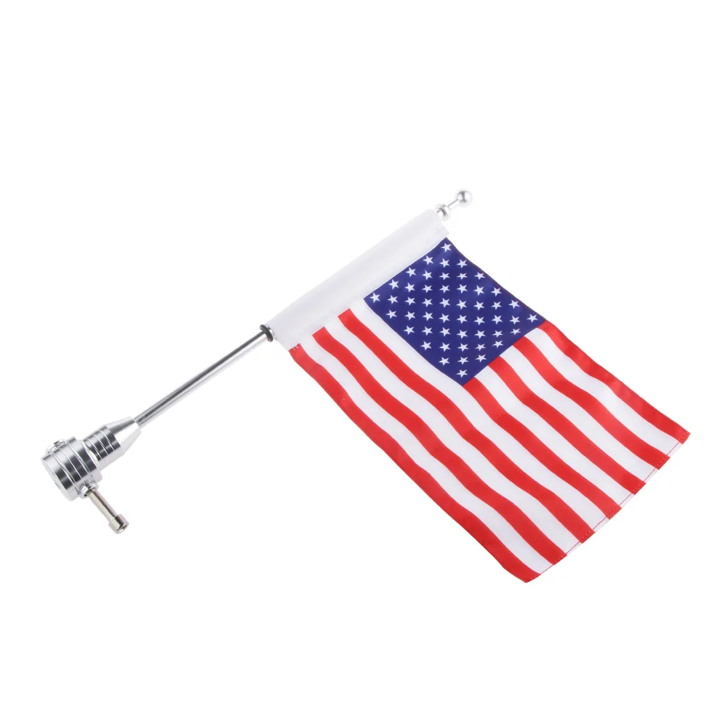 Motorcycle Antenna Flag Mount Bolts Kit United States Of America For  ATV
