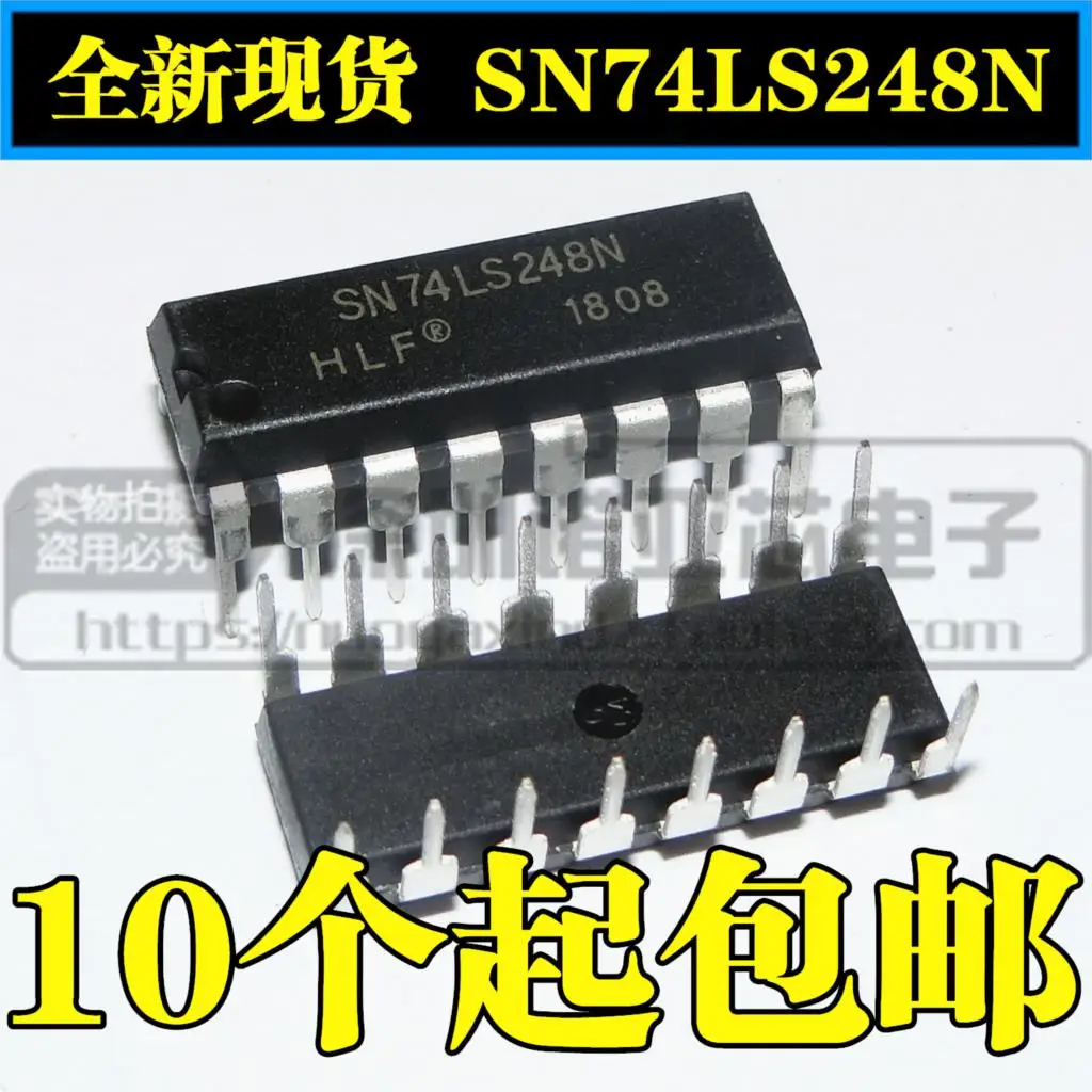 10 шт./лот Новинка 74LS248 SN74LS248N DIP-16