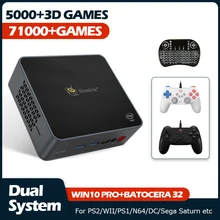 

Retro Video Game Console Super Console X PC Lite With 71000+ Games Beelink Mini PC BOX For PS2/WII/PS1/N64/SS Windows 10 Pro Key