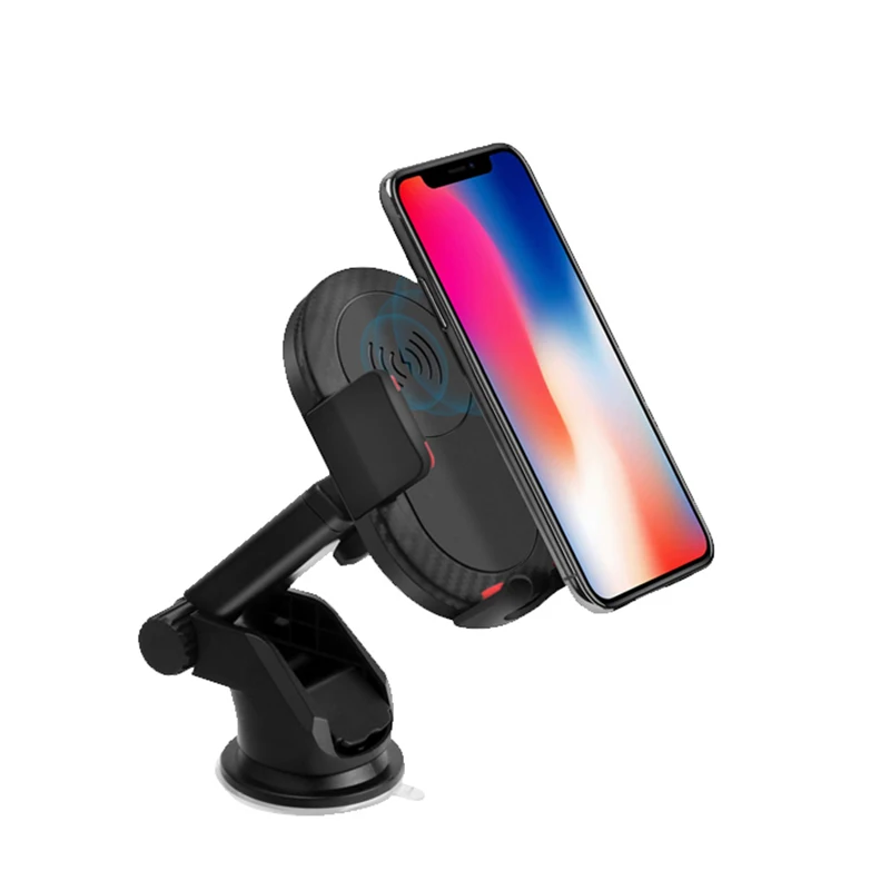 Автомобильное беспроводное зарядное устройство Qi для iPhone XS MAX X 8 Plus, держатель для быстрой зарядки телефона, быстрая Беспроводная зарядка для samsung S8 Plus S7