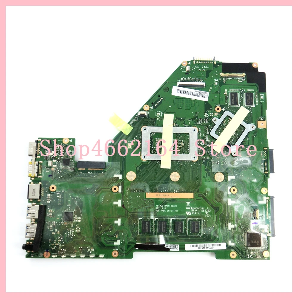 buy  X550LD motherboard GT820M I7-4500 CPU 4GB RAM For ASUS X550LD X550LC A550L Y581L W518L X550LN lapto