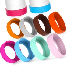 200 шт Защитные бутылки для воды силиконовые подставки для 20 унций 30 унций вакуумный стакан кружка для путешествий специальная оболочка чашка Нижняя крышка