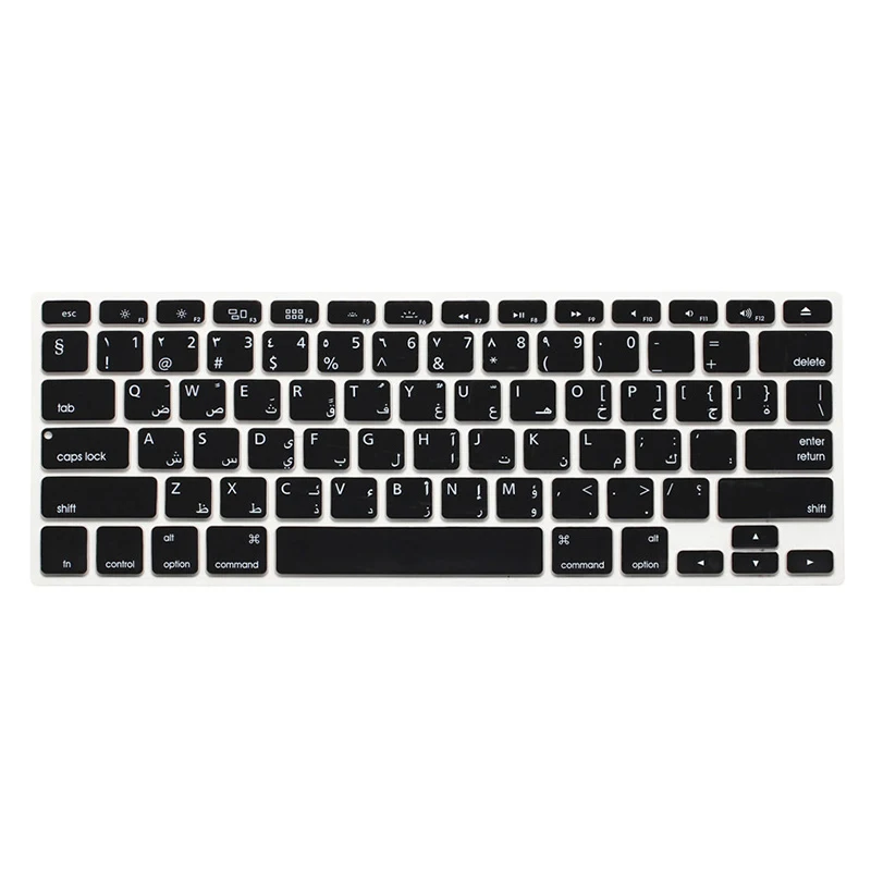 Мягкая силиконовая клавиатура для Apple Macbook Pro 13 15 с сенсорной панелью, розничная