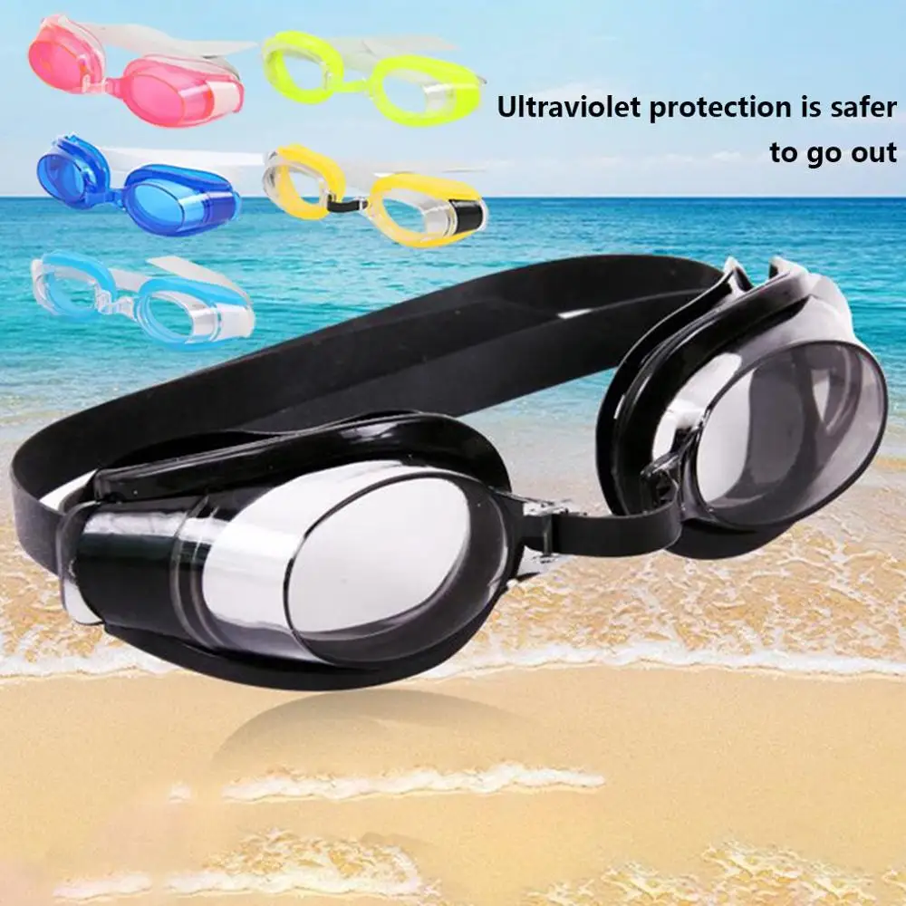 Hd плоская световая коробка водонепроницаемые и противотуманные очки для плавания унисекс очки для плавания против царапин 3 комплекта