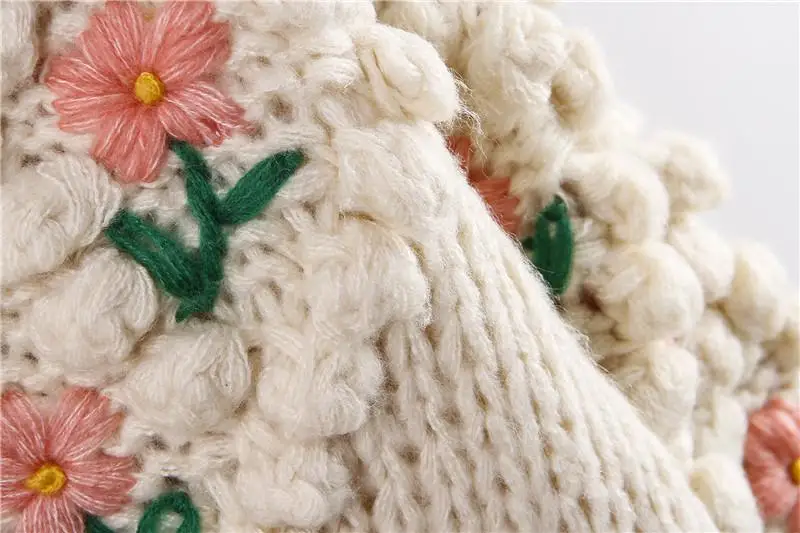 ZITY 2020 New Women Winter Handmade Sweater And