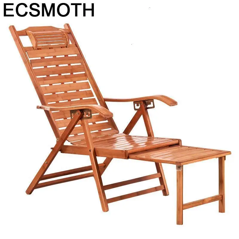 Мебель шезлонг расслабляющий Abatible Bamboo Cama складывающаяся кровать Sillon Reclinable Sillones