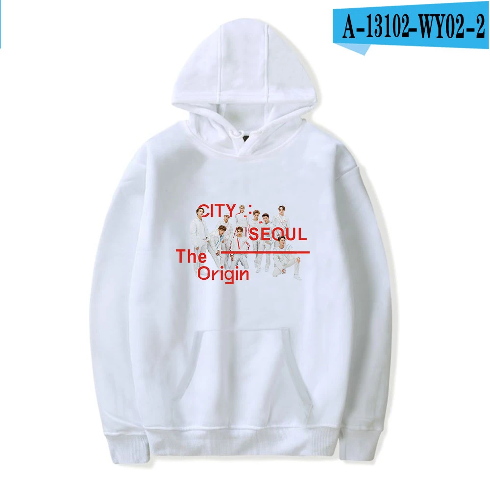 white Nct 127, толстовки, мужские, женские, модные, толстовки, осенние, пары, толстовки, США-происхождения, с принтом, толстовки, индивидуальная, модная Толстовка - Цвет: white