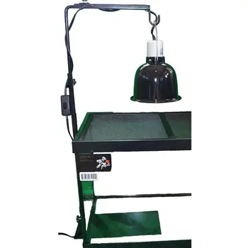 

ZOO Reptile Lamp Stand Lamp Hanger Holder Adjustable Metal Lamp Support for Reptile Glass Terrarium Heating Light C63B