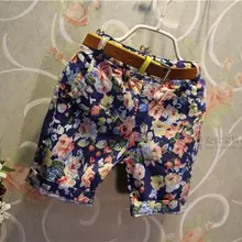 Летние детские шорты-бермуды, укороченные штаны для мальчиков, хлопковые пляжные шорты для малышей