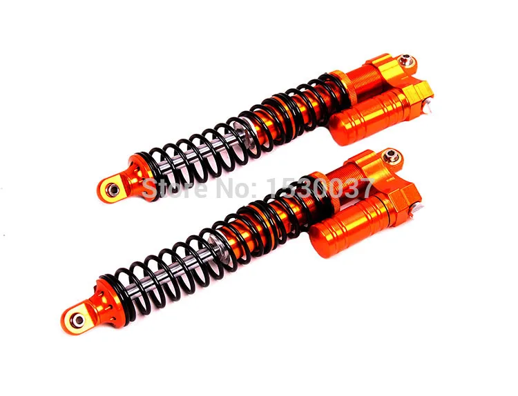 Alloy CNC Front and Rear shock 8mm Black for HPI BAJA RV KM 5B 5T 5SC