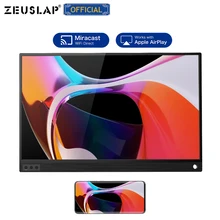 ZEUSLAP 15,6 pulgadas USB-C HDMI-Compatible pantalla FHD IPS Monitor portátil para iphone XiaoMi 8 interruptor ps5 huawei mate40 rs