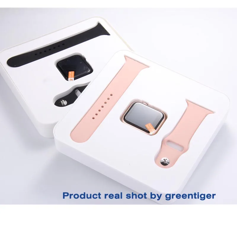 Greentiger gps IWO 9 умные часы для мужчин Bluetooth Вызов пульсометр 44 мм водонепроницаемый ответ на вызов спортивные часы VS IWO 8 B57 W34