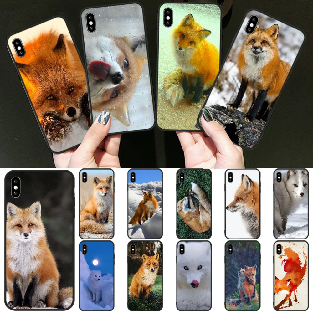 Чехол для телефона BaweiTE Snow fox iPhone 11 pro XS MAX 8 7 6 6S Plus X 5 5S SE XR | Мобильные телефоны и