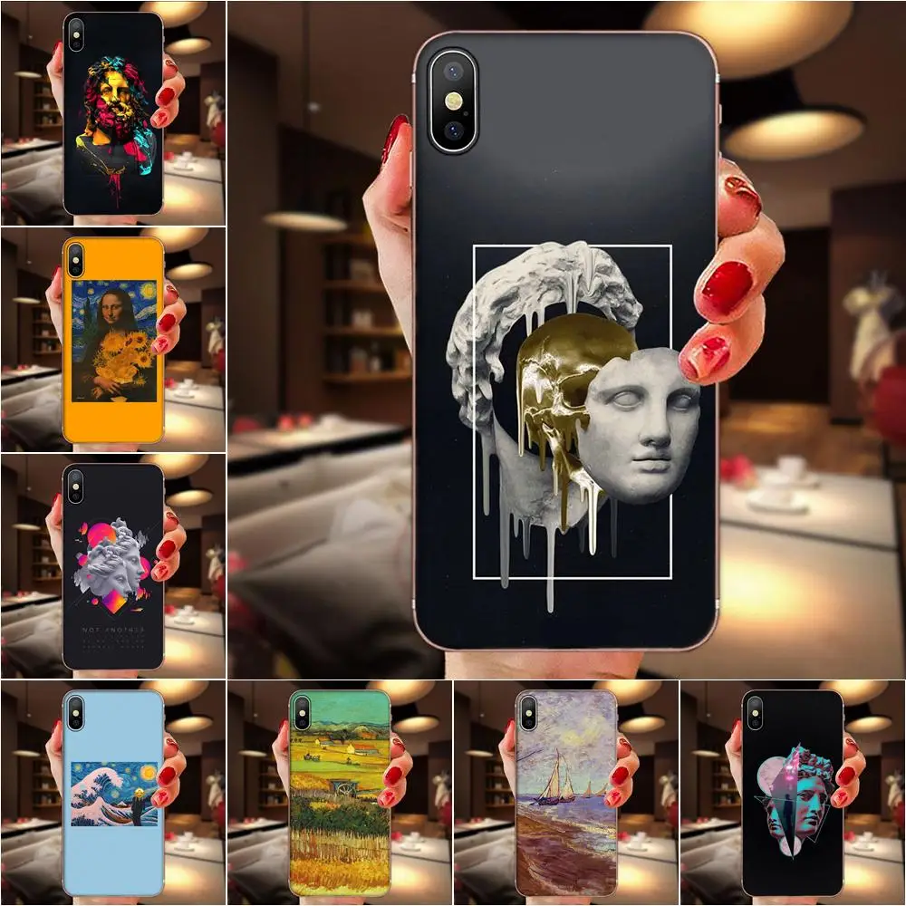 Отличная арт эстетичный Мона Лиза Дэвид Ван Гога для Galaxy Note 10 A10E A10S A20S A30S A40S A50S A6S