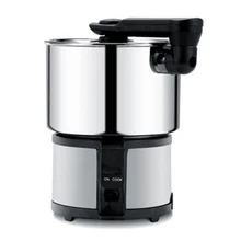 YUEWO 304 многофункциональная электрическая сковорода из нержавеющей стали портативный дорожный складной электрический чайник домашний небольшой чайник