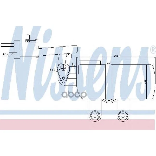 Осушитель Кондиционера Nissens 95332 Nissens арт. 95332