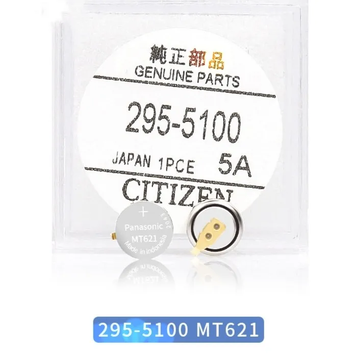 Original brand new solar powered watch special battery MT621 295 5100