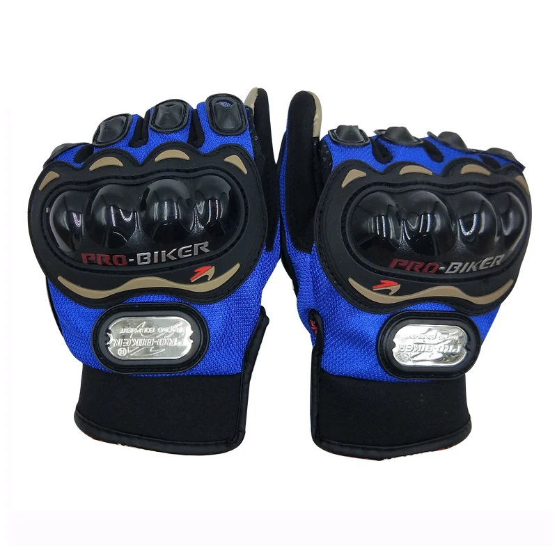 Motorcycle Gloves Touch Screen Breathable Wearable Protective Guantes-2