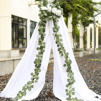 

2M Eucalyptus Artificial Plants Fake Flower Leaf Foliage Bush Home Office Garden Decor