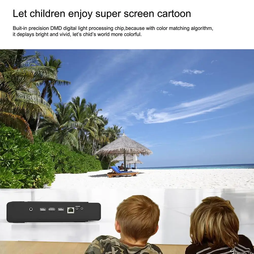 TOUMEI V5 3D 4K HD проектор умный wifi видео домашний кинотеатр проектор 5G двухдиапазонный wifi 16G Dolby звук китайский/английский