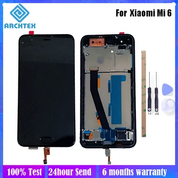 

5.15inch For Xiaomi Mi6 LCD Display + Touch Screen with Frame Digitizer Assembly Parts 100% Tested Free Tools