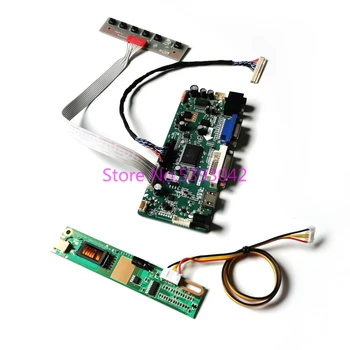 

Fit LTN154AT07-F01/F02/F03/G01/H01 keyboard 30-Pin LVDS VGA HDMI DVI 1CCFL 1280*800 M.NT68676 LCD display controller board kit