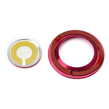 

Parts Switch Button Cover Trim Frame Red Keyless For Land Rover & Jaguar