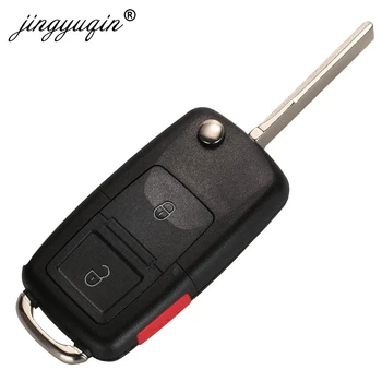 Keyforkess Chiave A Distanza FOB 2 Bottoni 433MHZ ID48 1J0 959 753N/753AG/753CT 7M3959753 per Volkswagen VW passat Golf MK4 Bora Polo - Jingyuqin Chiave A Distanza FOB 2 Bottoni 433MHZ ID48 1J0 959 753N 753AG 753CT 7M3959753