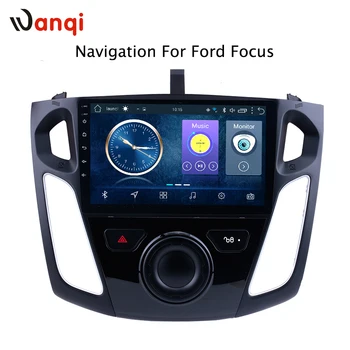 

9 inch android 8.1 car dvd multimedia gps navigation system for ford focus 2012-2015 built-in Radio Video Navigation Bt Wifi