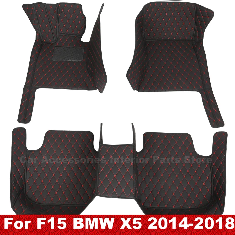 Автомобильные коврики для F15 BMW X5 2018 2017 2016 2015 2014 автомобильные Водонепроницаемые