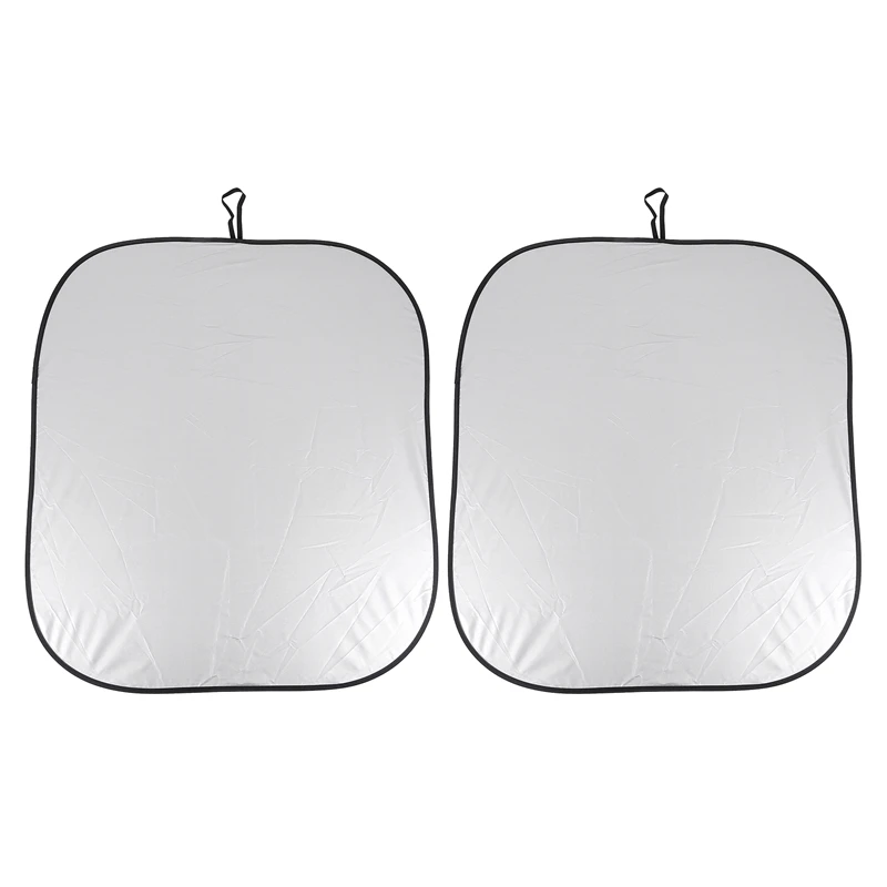 Windshield Sun Shade 2-Piece Foldable Car Front Window Sunshade Auto Blocker Visor Protector Blocks Max Uv Rays and Keeps Yo | Автомобили