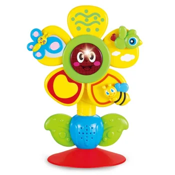 

Flower Shaker Sand Hammer Toy Baby Feeding Helper Baby Puzzle Dining Chair Cart Musical Party Favor Musical Instrument Toys
